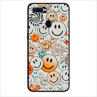 Ốp lưng dành cho Oppo F9 - Realme 2 Pro - A7  A5s  - A12 mẫu Họa Tiết Mặt Cười - Oppo A7  A5s