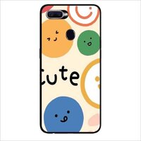 Ốp lưng dành cho Oppo F9 - Realme 2 Pro - A7  A5s  - A12 mẫu Mặt Cười Cute - Oppo A7  A5s