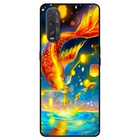 Ốp lưng dành cho Oppo Find X2 mẫu Cá Chép Vàng