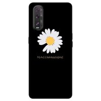 Ốp lưng dành cho Oppo Find X2 mẫu Cúc Họa Mi 22 Nền Peace Hoa Cúc