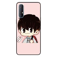 Ốp lưng dành cho Oppo Reno 3  A91 - Reno 3 Pro - Reno 4 - Reno 4 Pro mẫu Ảnh Đôi Hồng Go - Reno 3 Pro