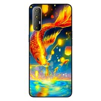 Ốp lưng dành cho Oppo Reno 3 Pro mẫu Cá Chép Vàng