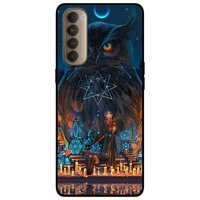 Ốp lưng dành cho Oppo Reno 4 Pro mẫu Cú Đen