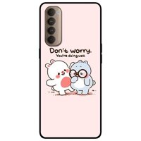 Ốp lưng dành cho Oppo Reno 4 Pro mẫu Dont worry