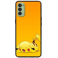 Ốp lưng dành cho Oppo Reno 4 mẫu PiKa nền vàng