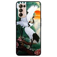 Ốp lưng dành cho Oppo Reno 5 mẫu Chim Hạc
