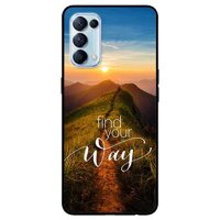 Ốp lưng dành cho Oppo Reno 5 mẫu Find the way