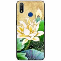 Ốp lưng danh cho Realme 3 mẫu Hoa Sen Vàng