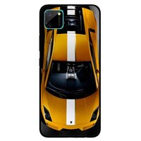 Ốp lưng dành cho Realme C11 mẫu Xe Sọc Trắng