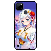 Ốp lưng dành cho Realme C21Y - C25Y mẫu Anime Cô Gai Cai Toc Đo