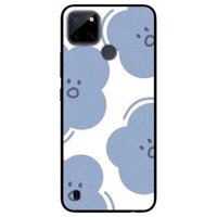 Ốp lưng dành cho Realme C21Y - Realme C25Y mẫu Mây Xanh Trắng