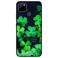 Ốp lưng dành cho Realme C21Y - Realme C25Y mẫu Cỏ Ba Lá 4