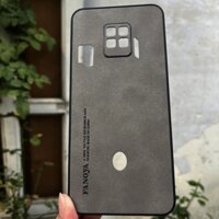 Ốp lưng dành cho Red Magic 7S Pro giả da chống sốc FANOYA - Hàng nhập khẩu - Xám