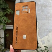 Ốp lưng dành cho Red Magic 7S Pro giả da chống sốc FANOYA - Hàng nhập khẩu - Nâu Da Bò