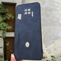 Ốp lưng dành cho Red Magic 7S Pro giả da chống sốc FANOYA - Hàng nhập khẩu - xanh đen