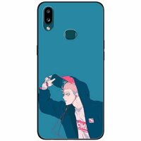 Ốp lưng danh cho Samsung A10s mẫu Câu Be Tai Nghe Đo