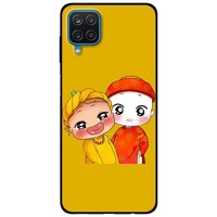 Ốp lưng dành cho Samsung A12 mẫu Quỳnh và Cải