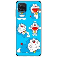 Ốp lưng dành cho Samsung A12 mẫu Mèo Do Ra Mon