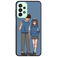 Ốp lưng dành cho Samsung A23 - A53 - A73 - Cặp Đôi Say Hi - Lựa Chọn Samsung A53