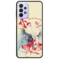 Ốp lưng dành cho Samsung A23 4G - A53 5G - A73 mẫu Tâm An Sen Đỏ - Lựa Chọn Samsung A23 4G