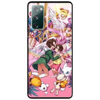 Ốp lưng dành cho Samsung A90 - Samsung S20 FE mẫu Anime Hai Cô Gái Và Pet - Samsung S20 FE