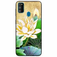 Ốp lưng danh cho Samsung M30s mẫu Hoa Sen Vàng