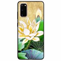 Ốp lưng danh cho Samsung S20 mẫu Hoa Sen Vàng