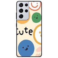 Ốp lưng dành cho Samsung S21 - S21 Plus - S21 Ultra mẫu Mặt Cười Cute - Samsung S21 Ultra
