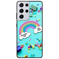 Ốp lưng dành cho Samsung S21 - S21 Plus - S21 Ultra mẫu Mưa Cầu Vòng - Samsung S21 Ultra