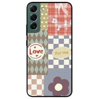 Ốp lưng dành cho Samsung S22 - S22 Plus - S22 Ultra - Ô Vuông Love - Lựa Chọn Samsung S22 Plus