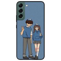 Ốp lưng dành cho Samsung S22 - S22 Plus - S22 Ultra - Cặp Đôi Say Hi - Lựa Chọn Samsung S22