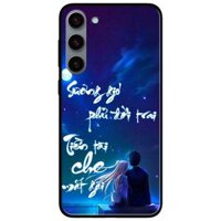 Ốp lưng dành cho Samsung S23 - S23 Plus - S23 Ultra - A14 - A34 5G - A54 5G mẫu Thư Pháp Sương Gió - Chọn S23 Plus