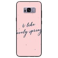 Ốp lưng dành cho Samsung S8 - S8 Plus - S9 Plus mẫu Lovely Spring - Samsung S8