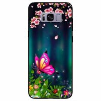 Ốp lưng danh cho Samsung S8 Plus mẫu Bướm Hồng