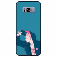 Ốp lưng danh cho Samsung S8 Plus mẫu Câu Be Tai Nghe Đo