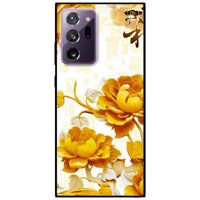 Ốp lưng dành cho Samsung Galaxy Note 20 Ultra mẫu Mẫu Đơn Vàng