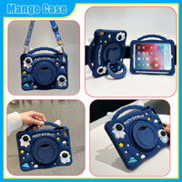 Ốp Lưng Dành Cho Samsung Galaxy Tab A9 8.7inch X110 A9 + A9 Plus 11inch X210 A7 Lite T220 Tab A 8.0 2019 T290 A8 10.5 X200 S6 Lite P610 A7 T500 T510Soft Keo Xoay 360 Độ Đứng