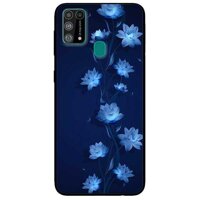 Ốp lưng dành cho Samsung Galaxy M31 mẫu Sen Xanhh