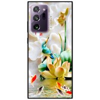 Ốp lưng dành cho Samsung Galaxy Note 20 Ultra mẫu Chim Hoa TRắng