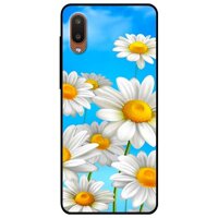 Ốp lưng dành cho Samsung Galaxy A02 mẫu Hoa Trắng Trời Xanh