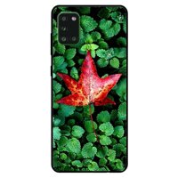 Ốp lưng dành cho Samsung Galaxy A31 mẫu Lá Phong Đỏ