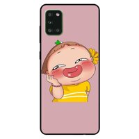 Ốp lưng dành cho Samsung Galaxy A31 mẫu Quỳnh Áo Vàng