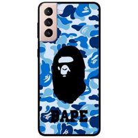 Ốp lưng dành cho Samsung Galaxy S22 - S22 Plus - S22 Ultra - mẫu Bape Xanh Co Chư - Lựa Chọn Samsung S22 Plus