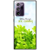 Ốp lưng dành cho Samsung Galaxy Note 20 Ultra mẫu Cỏ Xanh Và Chữ