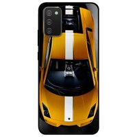 Ốp lưng dành cho Samsung Galaxy A02s mẫu Xe Sọc Trắng