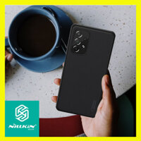 Ốp Lưng Dành Cho Samsung Galaxy A53 5G Chính Hãng Nillkin Dạng Sần Viền Dẻo Chống Sốc - Hàng Chính Hãng - đen
