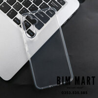 Ốp lưng dành cho Samsung Galaxy A34 silicon dẻo trong suốt cao cấp A+