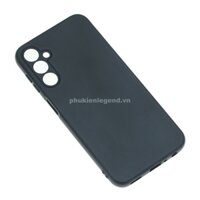 Ốp lưng dành cho SamSung Galaxy A34 dẻo màu đen bảo vệ camera sau, chống bám vân tay