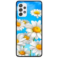 Ốp lưng dành cho Samsung Galaxy A52 5G mẫu Hoa Trắng Trời Xanh