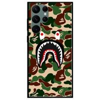 Ốp lưng dành cho Samsung Galaxy S22 - S22 Plus - S22 Ultra - mẫu Bape Camo Xanh La - Lựa Chọn Samsung S22 Ultra